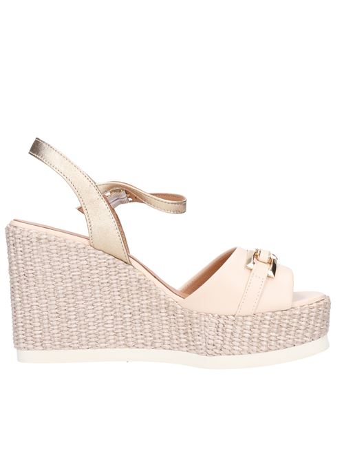 Leather wedge sandals GIANMARCO SORELLI | 2165/VALE/M SOFTYKISS